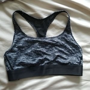 Victoria's Secret Heathered Black Sports Bra